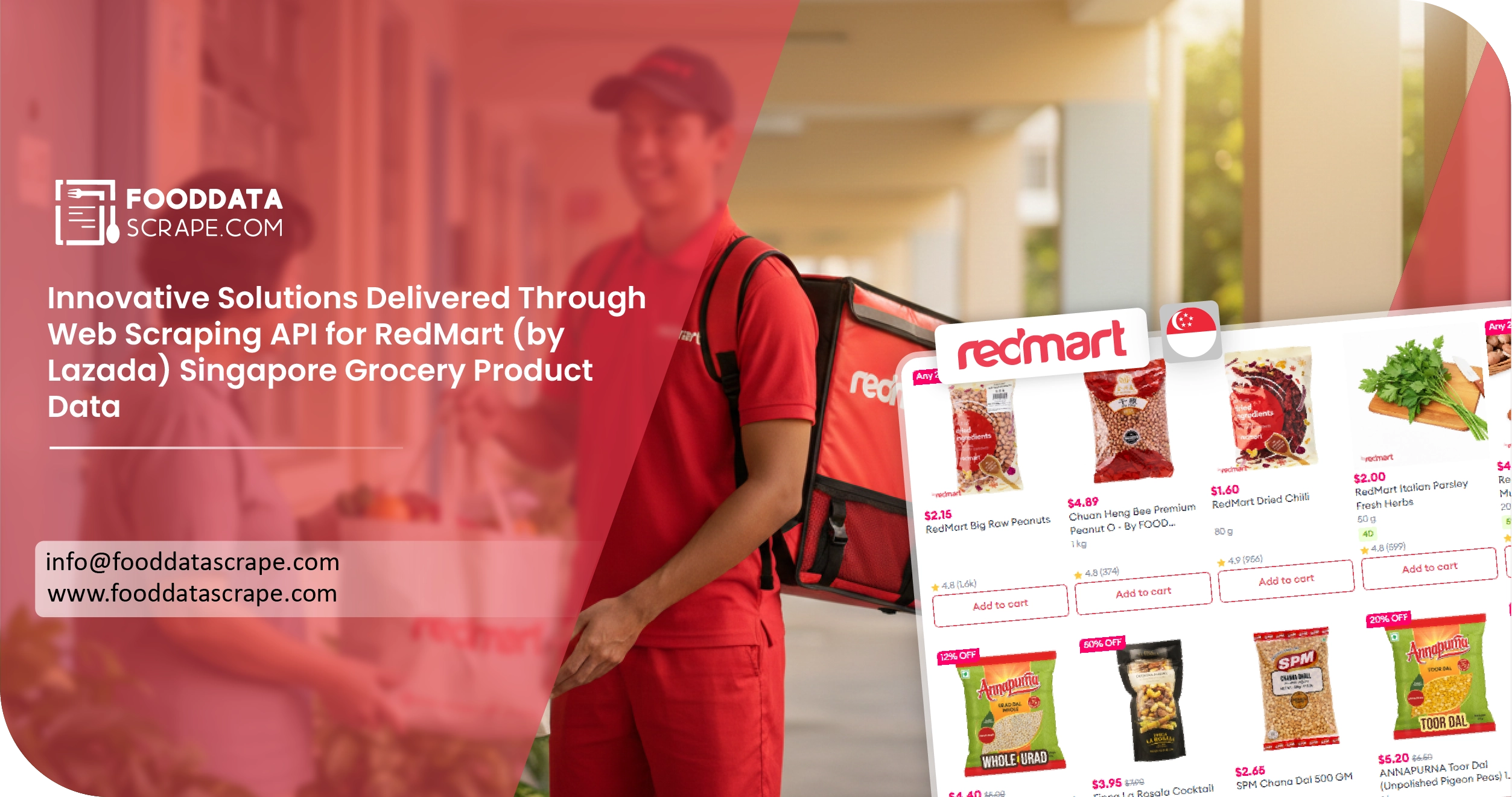 RedMart Singapore Grocery Product Data Scraping